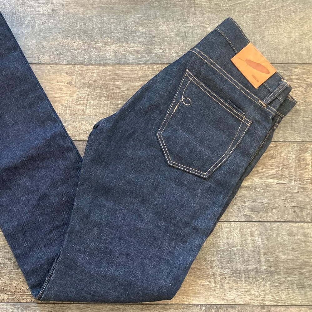 NWOT Men's Rogue Territory RGT Stanton 15oz Indigo Raw Selvedge Denim Jeans 31